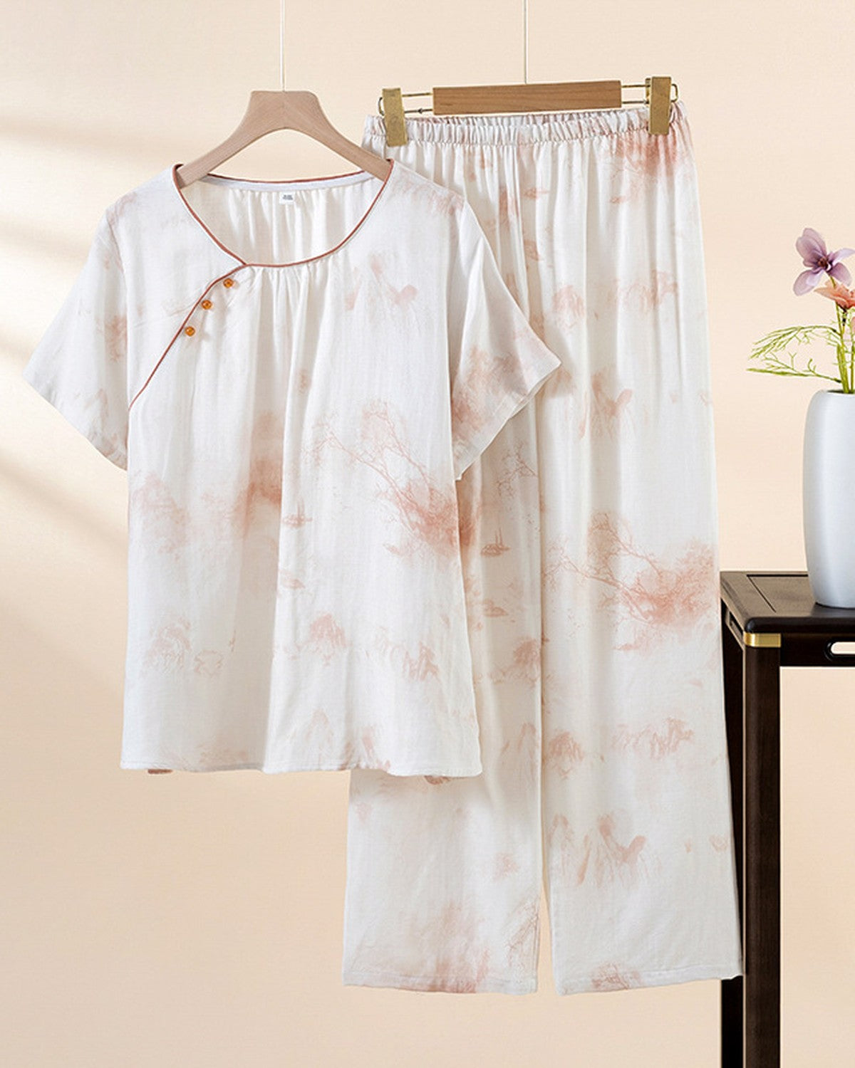Bamboo gauze pyjama set