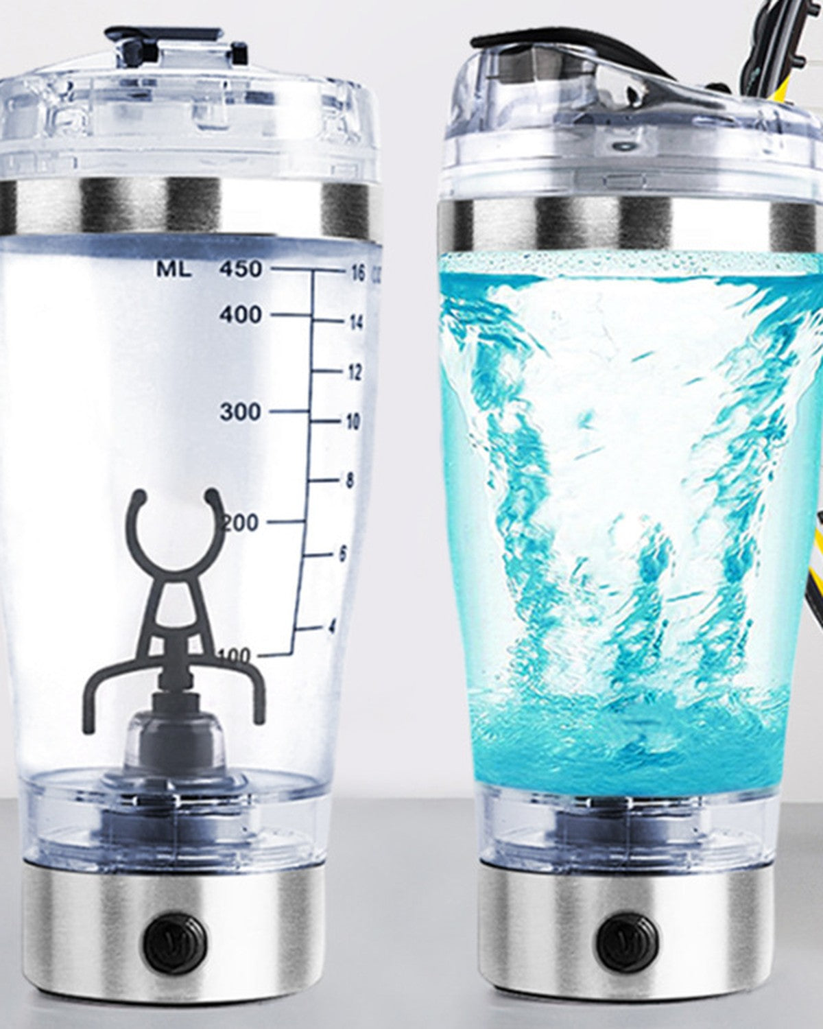 Rechargeable protein shaker